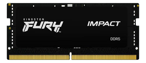 Memoria Ram Kingston Fury Impact Ddr5, 4800mhz, 16gb So-dimm