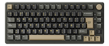 España Teclado Mecánico Inalámbrico Rk Royal Kludge M75 Negro Español Latinoamérica