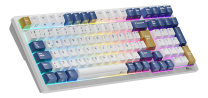 Teclado Mecánico Inalámbrico Español Rk Royal Kludge Rk98 Azul Klein Español Latinoamérica