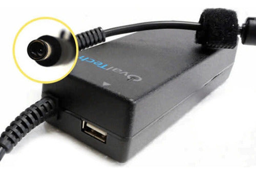 Cargador Ovaltech Otac-e53, 19v, 4.94a Negro Portátil
