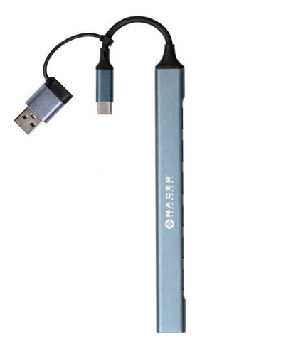 Hub 7 Puertos Naceb Usb-c/a A 7 Puertos 1*usb 3.0 / 6*usb2.0