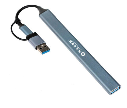 Hub 7 Puertos Naceb Usb-c/a A 7 Puertos 1*usb 3.0 / 6*usb2.0