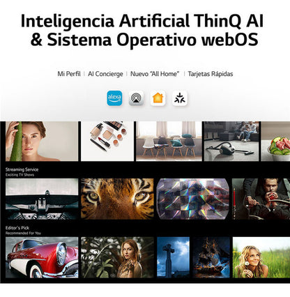 LG Smart Tv Led Ai Thinq Ur78 50 , 4k Ultra Hd, 50ur7800psb