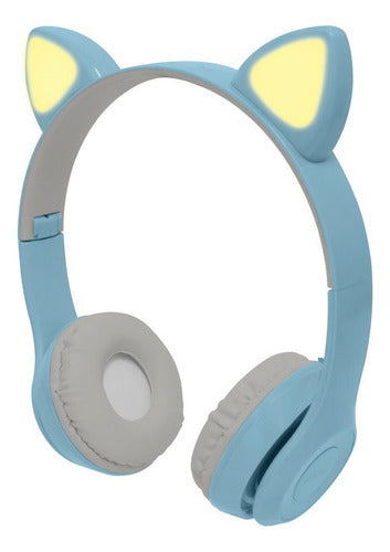Perfect Choice Audífonos  Niños Catto Bluetooth 3.5mm Azul