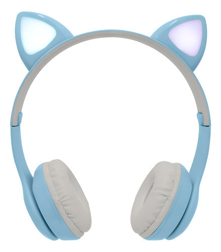 Perfect Choice Audífonos  Niños Catto Bluetooth 3.5mm Azul