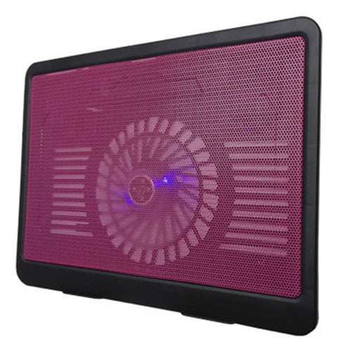 Brobotix Base Enfriadora Para Laptop 15' 1 Vent 320rpm, Rojo