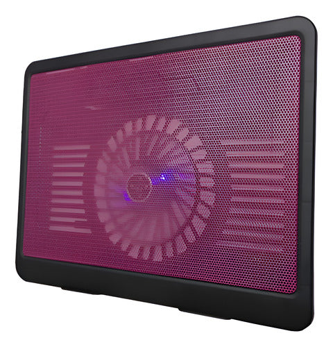 Brobotix Base Enfriadora Para Laptop 15' 1 Vent 320rpm, Rojo