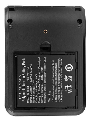 Techzone Tzbep03 Impresora De Tickets, Térmico Usb/bluetooth