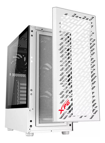 Gabinete Xpg Valor Air Ventana, Midi-tower 4 Vent, Blanco