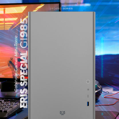 Gabinete Balam Rush Eris Special Gi985 Micro-tower Gris
