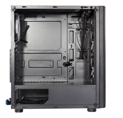 Gabinete Xzeal Xz110 Rgb Tower Atx/micro 3 Ventiladores Rgb