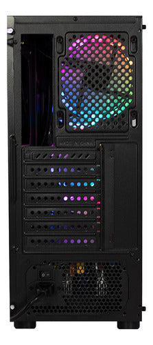 Gabinete Xzeal Xz110 Rgb Tower Atx/micro 3 Ventiladores Rgb