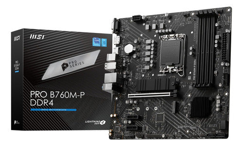 Tarjeta Madre Msi Micro-atx Pro B760m-e S-1700 128gb Ddr5