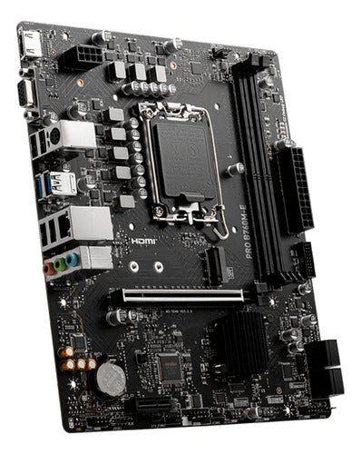 Tarjeta Madre Msi Micro-atx Pro B760m-e S-1700 128gb Ddr5