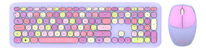 Kit De Teclado Y Mouse Acteck Creator Chic Colors Mk475, Usb