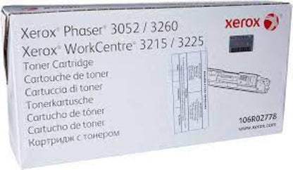 Tóner Xerox 106r02778 Negro, 3000 Páginas