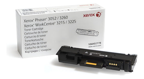 Tóner Xerox 106r02778 Negro, 3000 Páginas