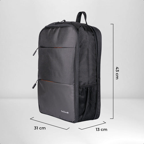Mochila Expand Backpack Techzone Acojinada Porta Laptop 16