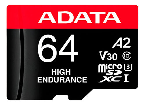 Memoria Flash Adata, 64gb Microsdxc Uhs-i Clase 10