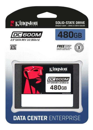 Ssd Para Servidor Kingston Dc600m, 480gb, Sata Iii, 2.5' 7mm