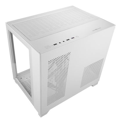Gabinete Game Factor Csg570-wh Con Ventana Midi-tower Blanco