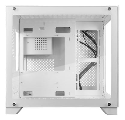 Gabinete Game Factor Csg570-wh Con Ventana Midi-tower Blanco