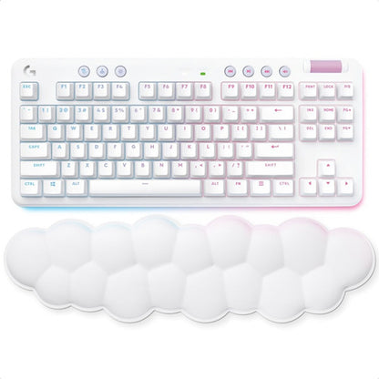Teclado Gamer Logitech G715 Rgb Tkl, Switch Gx Brown Blanco