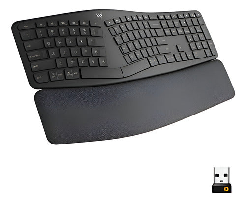 Teclado Logitech Ergo K860 Rf Wireless/bluetooth Negro Esp