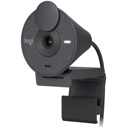 Logitech Webcam Brio 300, 2mp, 1920 X 1080 P Usb-c, Grafito