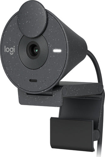 Logitech Webcam Brio 300, 2mp, 1920 X 1080 P Usb-c, Grafito