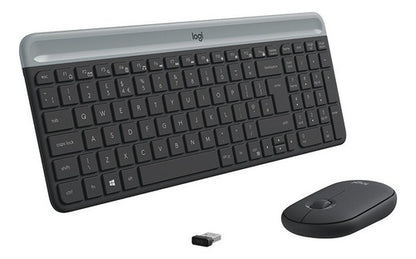 Kit De Teclado Y Mouse Logitech Mk470 Rf Inalámbrico Usb