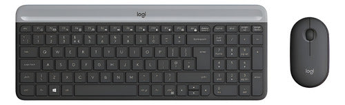 Kit De Teclado Y Mouse Logitech Mk470 Rf Inalámbrico Usb