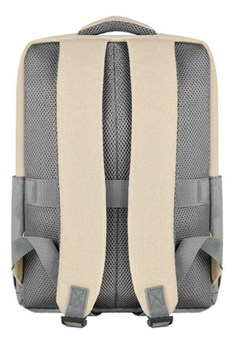 Mochila De Poliéster Perfect Choice Sunset Taupe Laptop 15.6