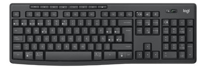 Kit Teclado Y Mouse Logitech Mk370 Combo Business Usb Negro
