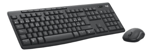 Kit Teclado Y Mouse Logitech Mk370 Combo Business Usb Negro