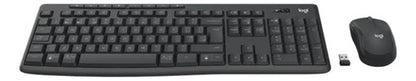 Kit Teclado Y Mouse Logitech Mk370 Combo Business Usb Negro