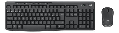Kit Teclado Y Mouse Logitech Mk370 Combo Business Usb Negro