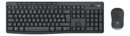 Kit Teclado Y Mouse Logitech Mk370 Combo Business Usb Negro
