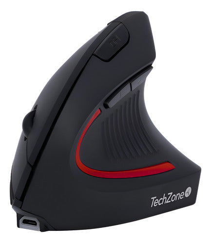 Mouse Ergonómico Techzone Vertical Tzmouina-06 Inalámb Usb