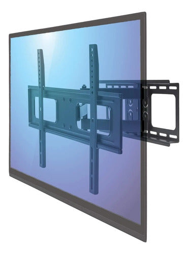 Manhattan Soporte De Pared 461283 Pantalla 37-70  50kg Negro Negro