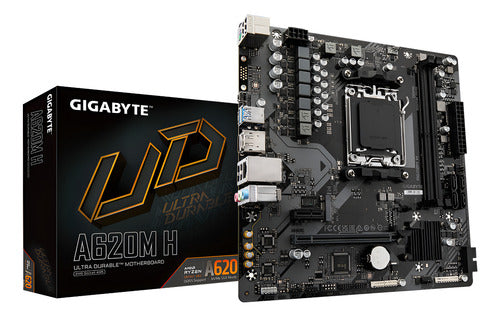 Tarjeta Madre Gigabyte Micro-atx A620m H S-am5 Amd 96gb Ddr5