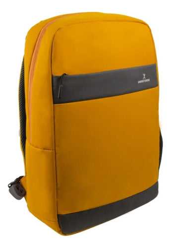 Perfect Choice Mochila Poliéster Bold Laptop 15.6  Amarillo