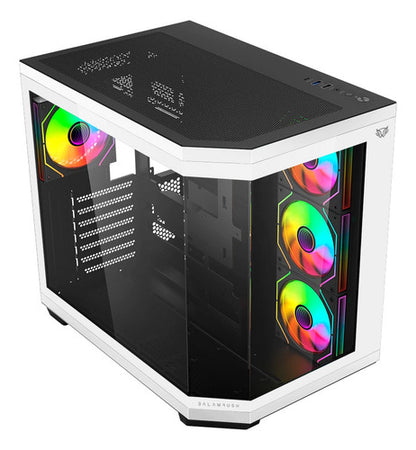 Gabinete Balam Rush Tank Super 9600 Tb Rgb Midi-tower 4 Vent