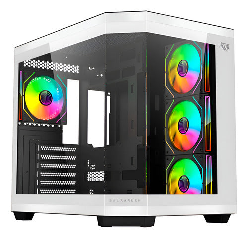 Gabinete Balam Rush Tank Super 9600 Tb Rgb Midi-tower 4 Vent