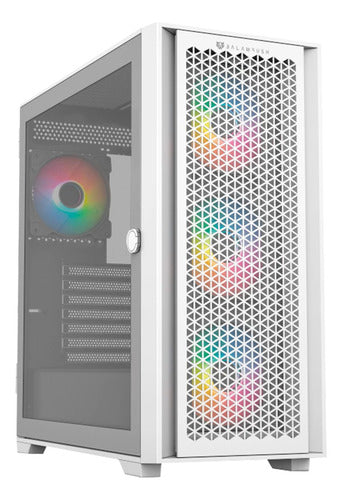 Gabinete Balam Rush Carbono Twin Mate 7000 Midi-tower Blanco