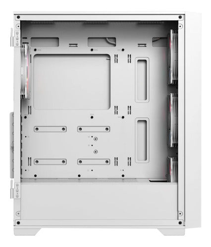 Gabinete Balam Rush Carbono Twin Mate 7000 Midi-tower Blanco
