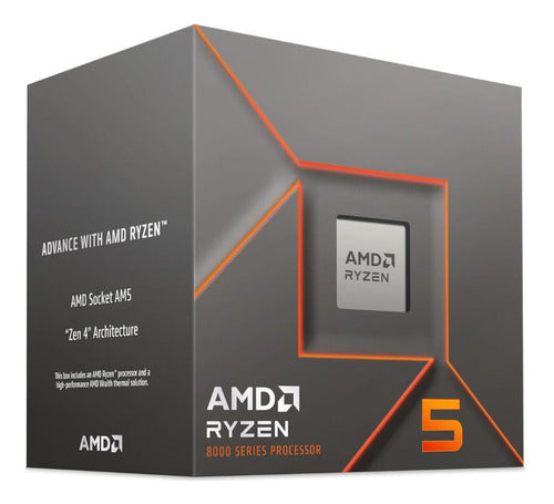 Procesador Amd Ryzen 5 8400f S-am5 4.7ghz 6-core 16mb Cache