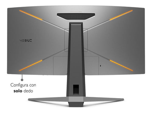 Monitor Curvo Benq Ex3410r Led 34  Ultra Wide Quad 144hz