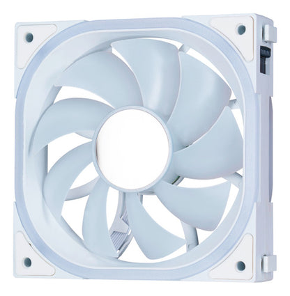 Ventilador Game Factor Fg500-wh Argb, 120mm, 1900rpm, Blanco