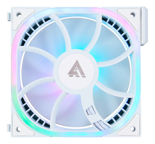 Ventilador Game Factor Fg500-wh Argb, 120mm, 1900rpm, Blanco
